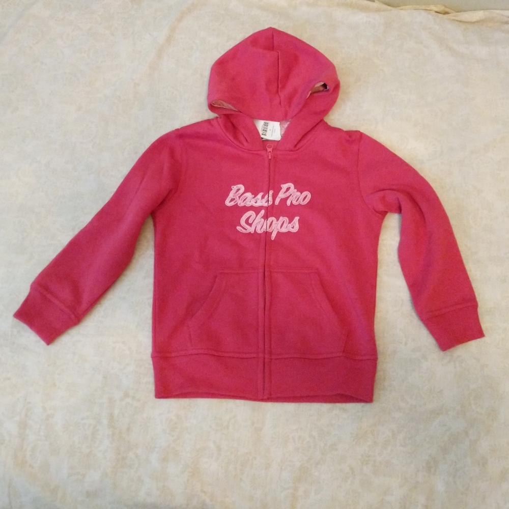 Bass Pro Shops Girls Hooded Sweatshirt NWT